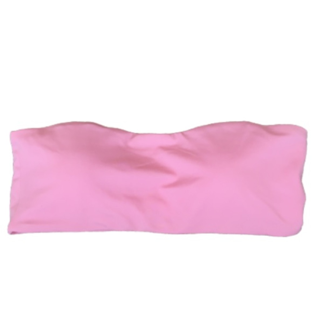 Bubble pink bikini top